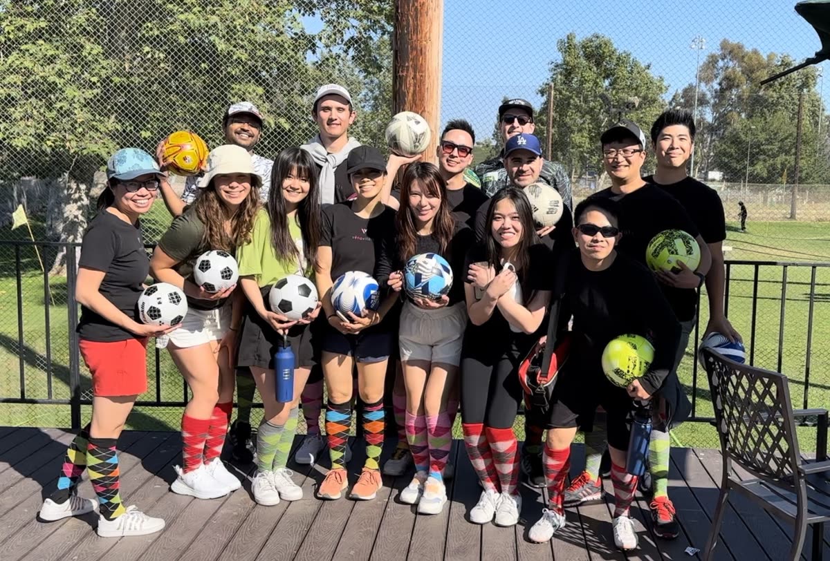 Team footgolf, off the clock