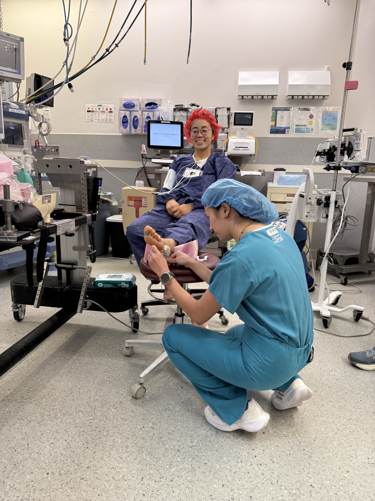 In the operating room